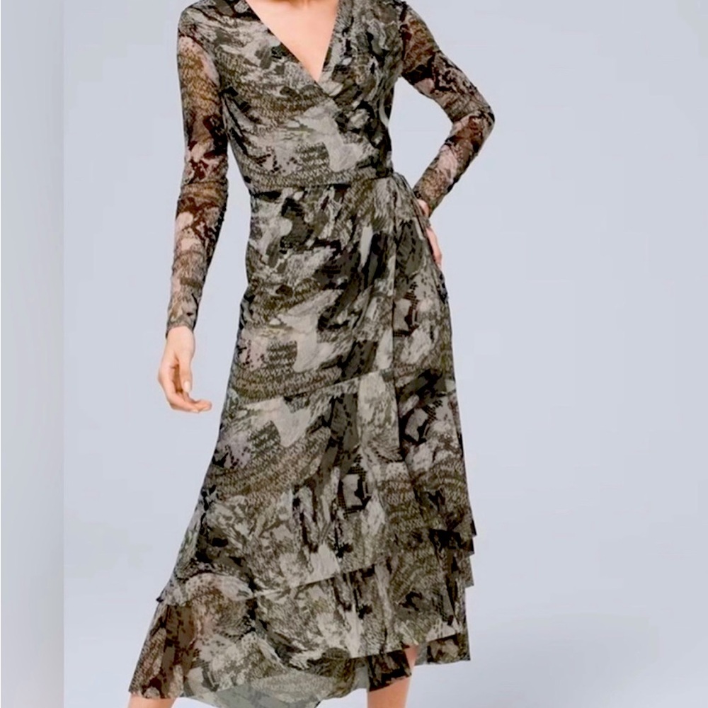 Good condition wrap dress